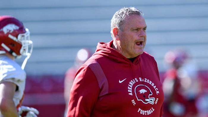 Sam Pittman-Spring 02